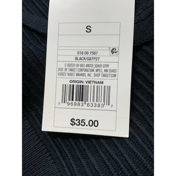 Small - Womens Sweater Dress - A New Day - Black - Picture 3 of 6